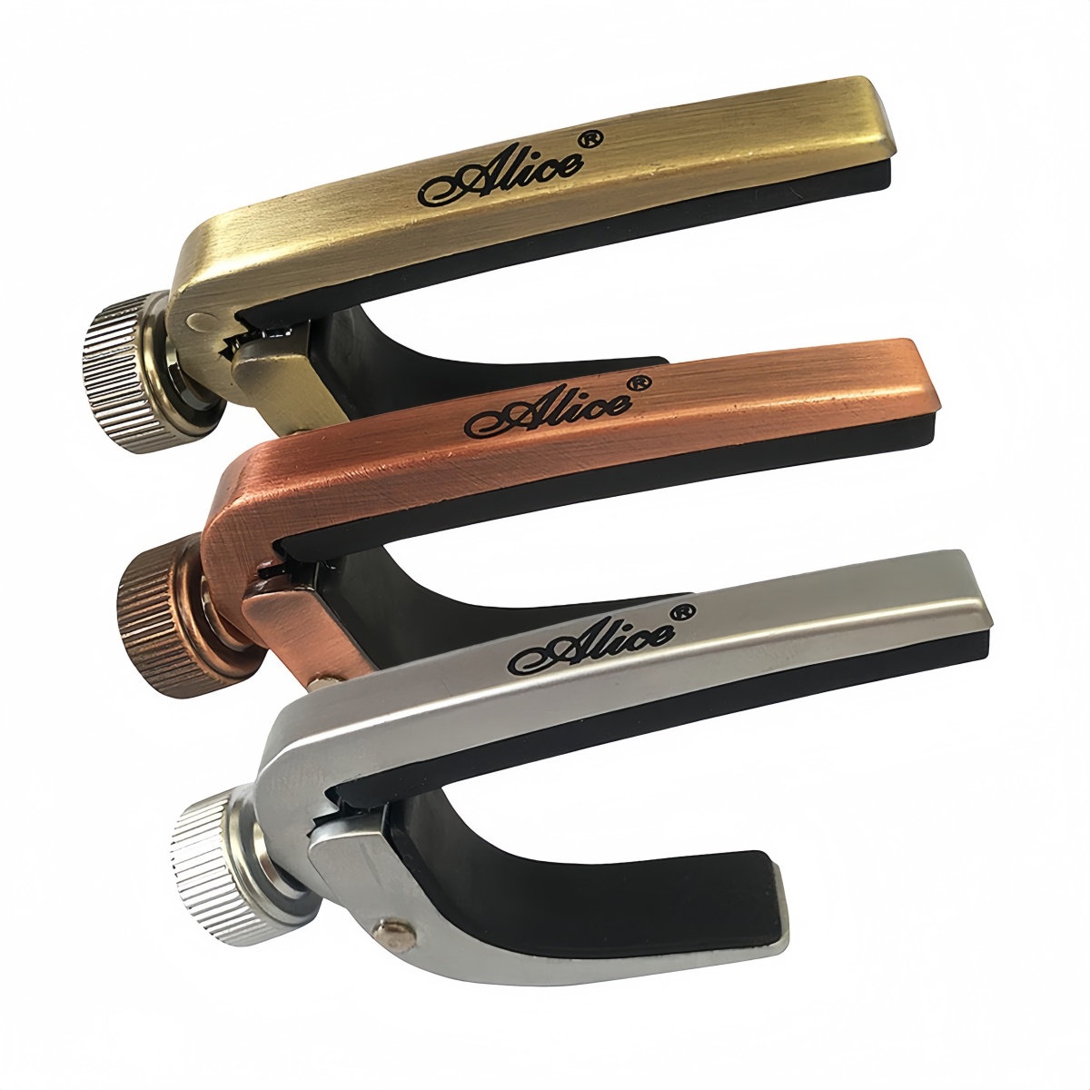 Guitar Capo Clip - Capotraste de Guitarra Alice Roller de