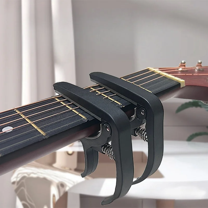 Guitar Capo Clip - Braçadeira universal de afinação de capo