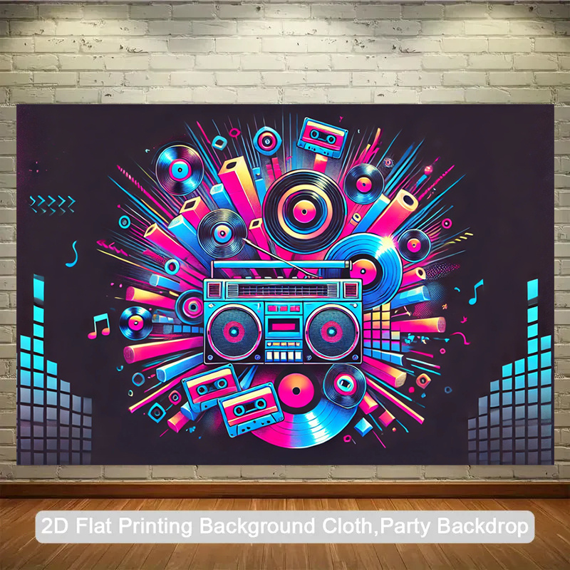 Audio Music For Background - Produto plano 2D, de uma única