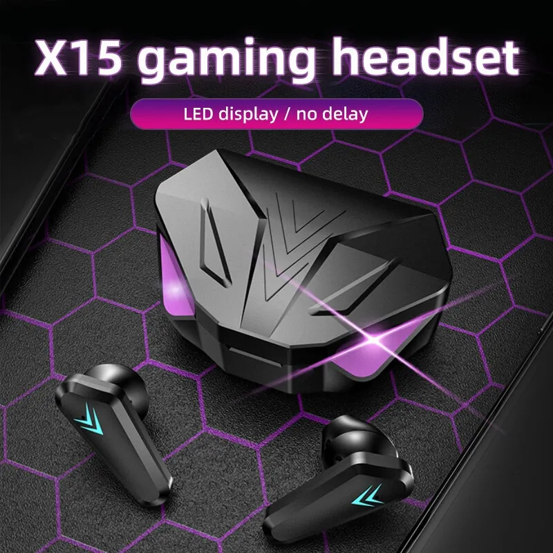 Audio X Music - X15 tws gaming fones de ouvido