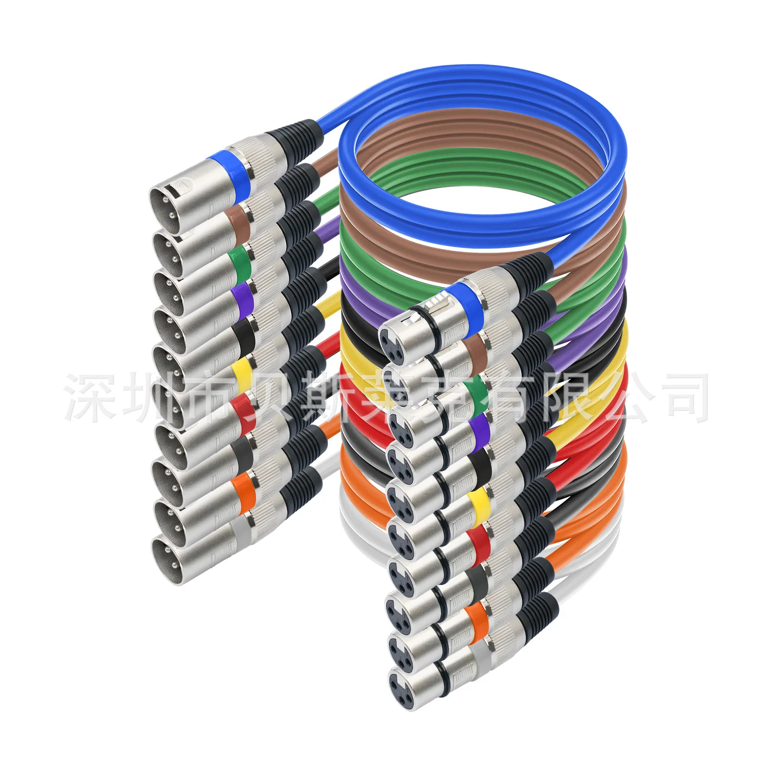 Cable Xlr Balanced - Placa de som do microfone com