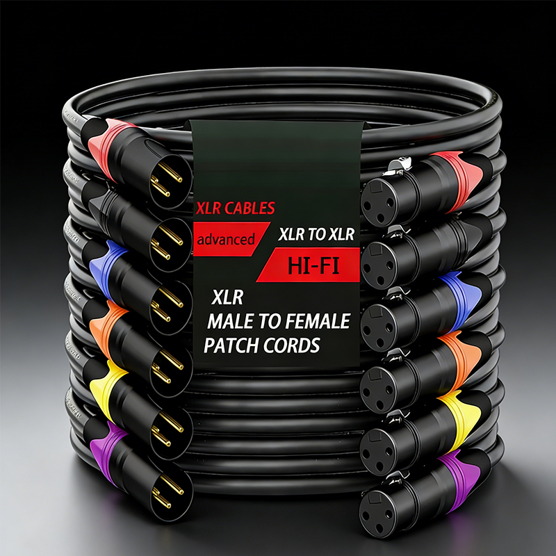 Cable Xlr Balanced - Cabo de Microfone XLR 3 Pinos
