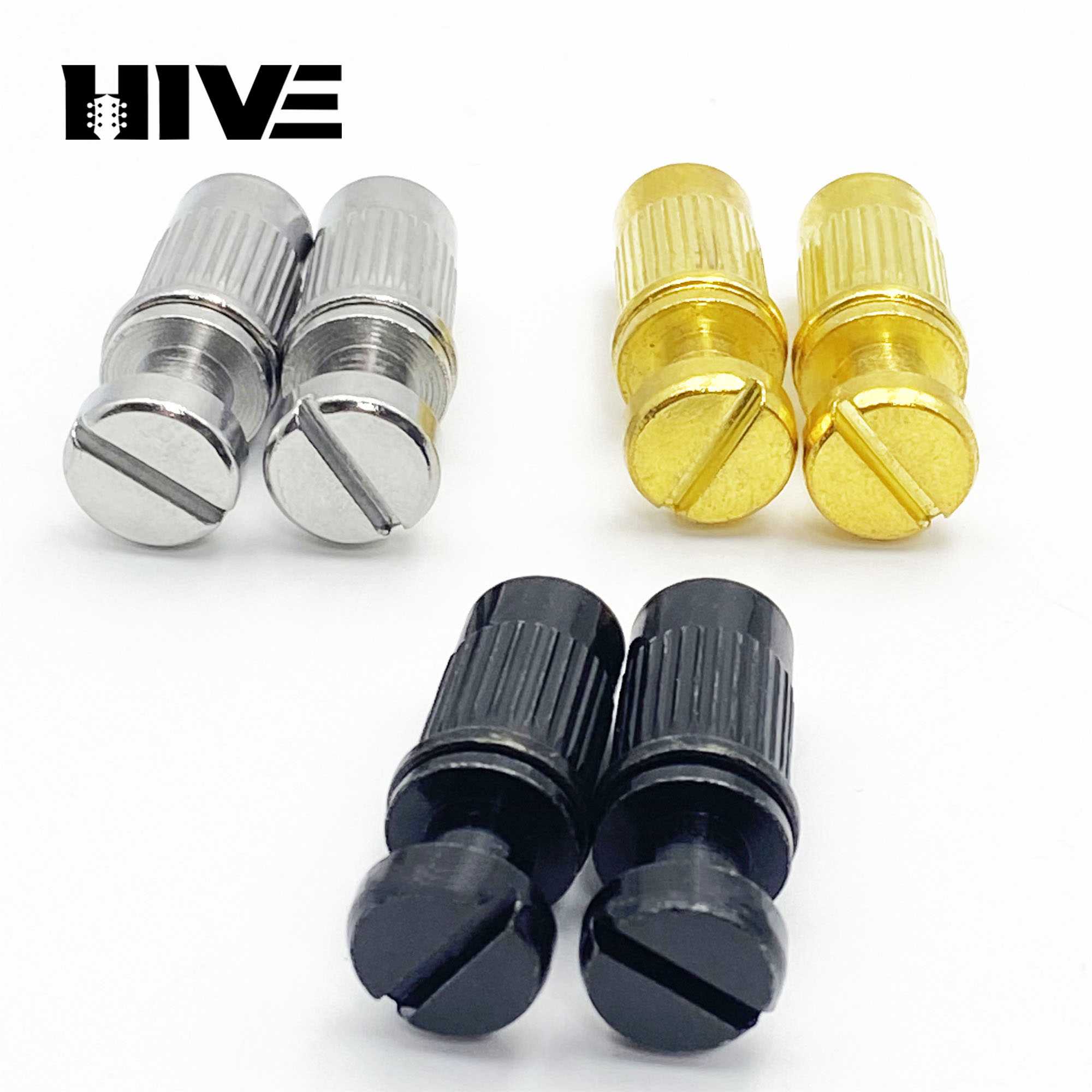 Guitar Slide Tube - 2 Peças Pino de Posicionamento para