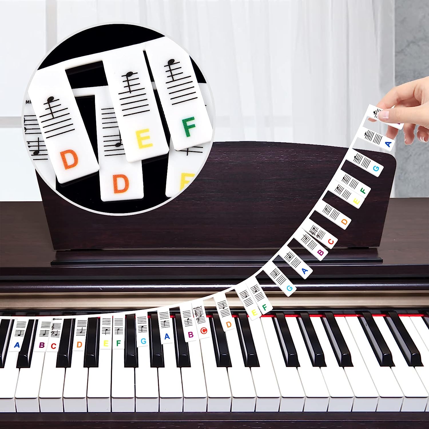 Keyboard Piano 61 Key - Guia de notas de piano para