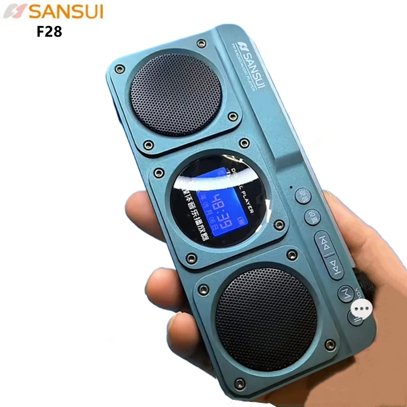 Audio Music To Lyrics - Portátil f28 rádio fm hi-fi qualidade