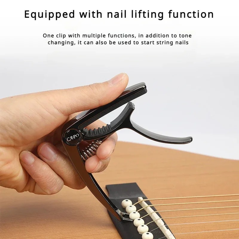 Capotraste de Metal Excelente  - Guitar Capo Clip avaliação e preço