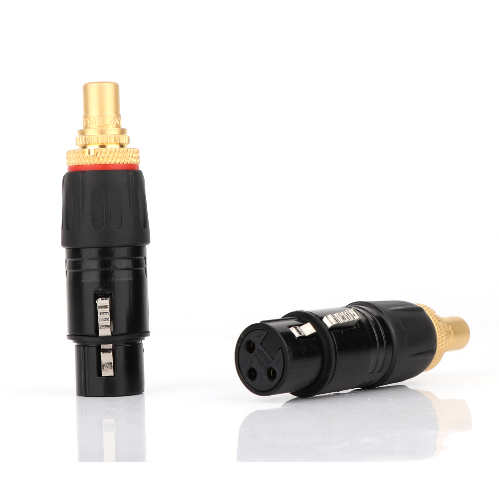 2pc neutrik xlr macho para rca - Cable Xlr Balanced avaliação e preço