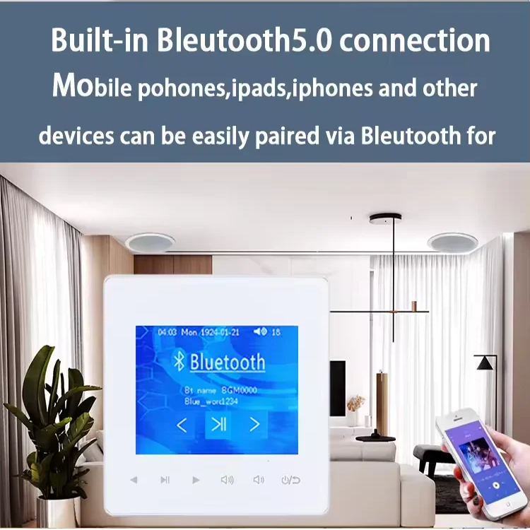 Casa bluetooth amplificador de - Audio Music For Background avaliação e preço