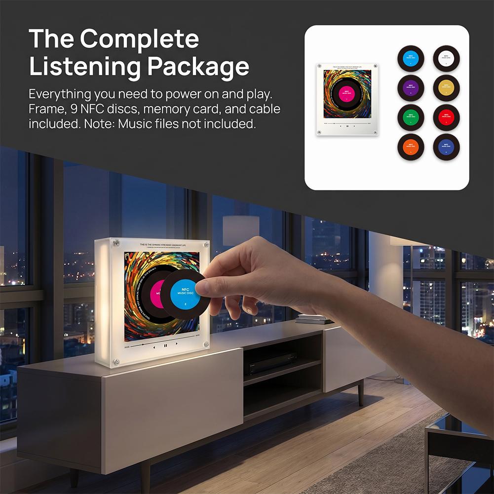 Luminária Noturna com Sensor N - Music Song Audio avaliação e preço