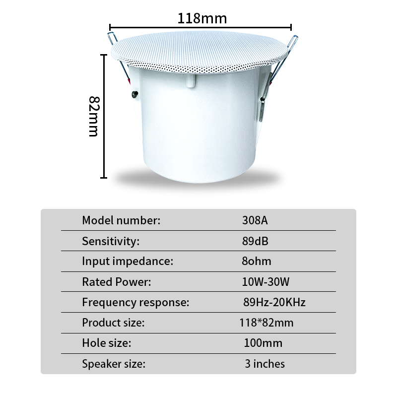 Surround Sound Speakers System - Audio Music For Background avaliação e preço
