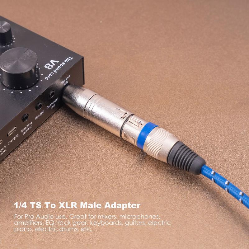 △   Adaptador de Liga de Zinco - Cable Xlr Balanced avaliação e preço