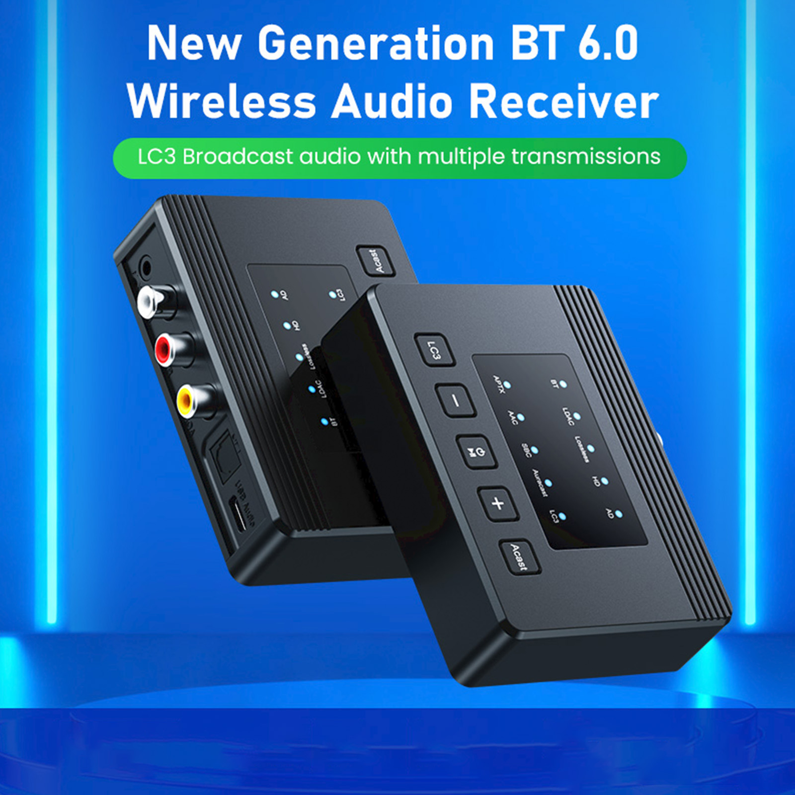 Receptor de áudio Bluetooth 6. - Audio Hd Music avaliação e preço