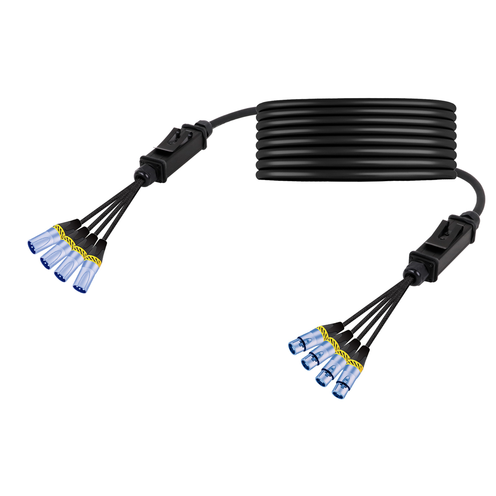 4 canais profissional multi-mí - Cable Xlr Balanced avaliação e preço