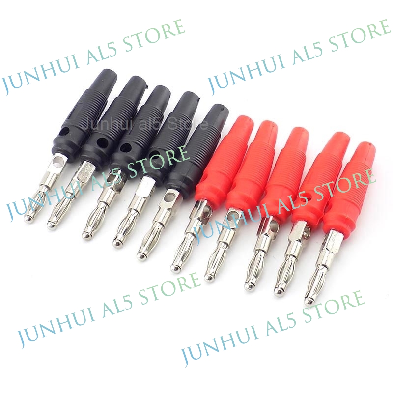 10 Conectores Banana de 4mm Se - Audio X Music avaliação e preço