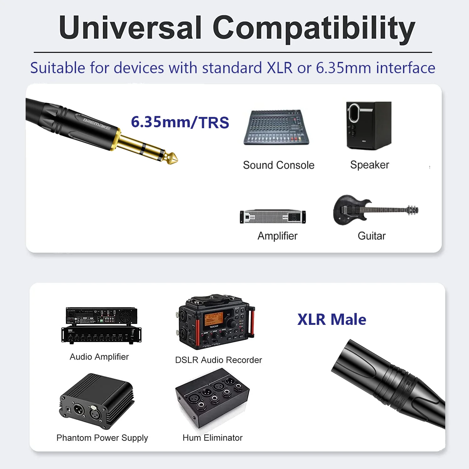 XLR macho para cabo balanceado - Cable Xlr Balanced avaliação e preço