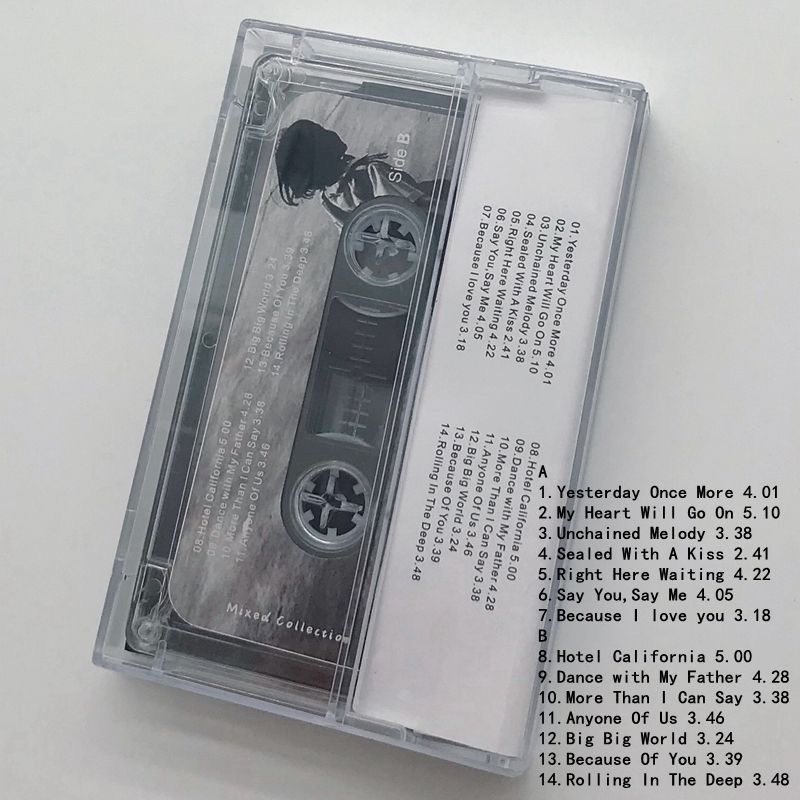 Cassete Clássico Nostálgico: C - Music Song Audio avaliação e preço