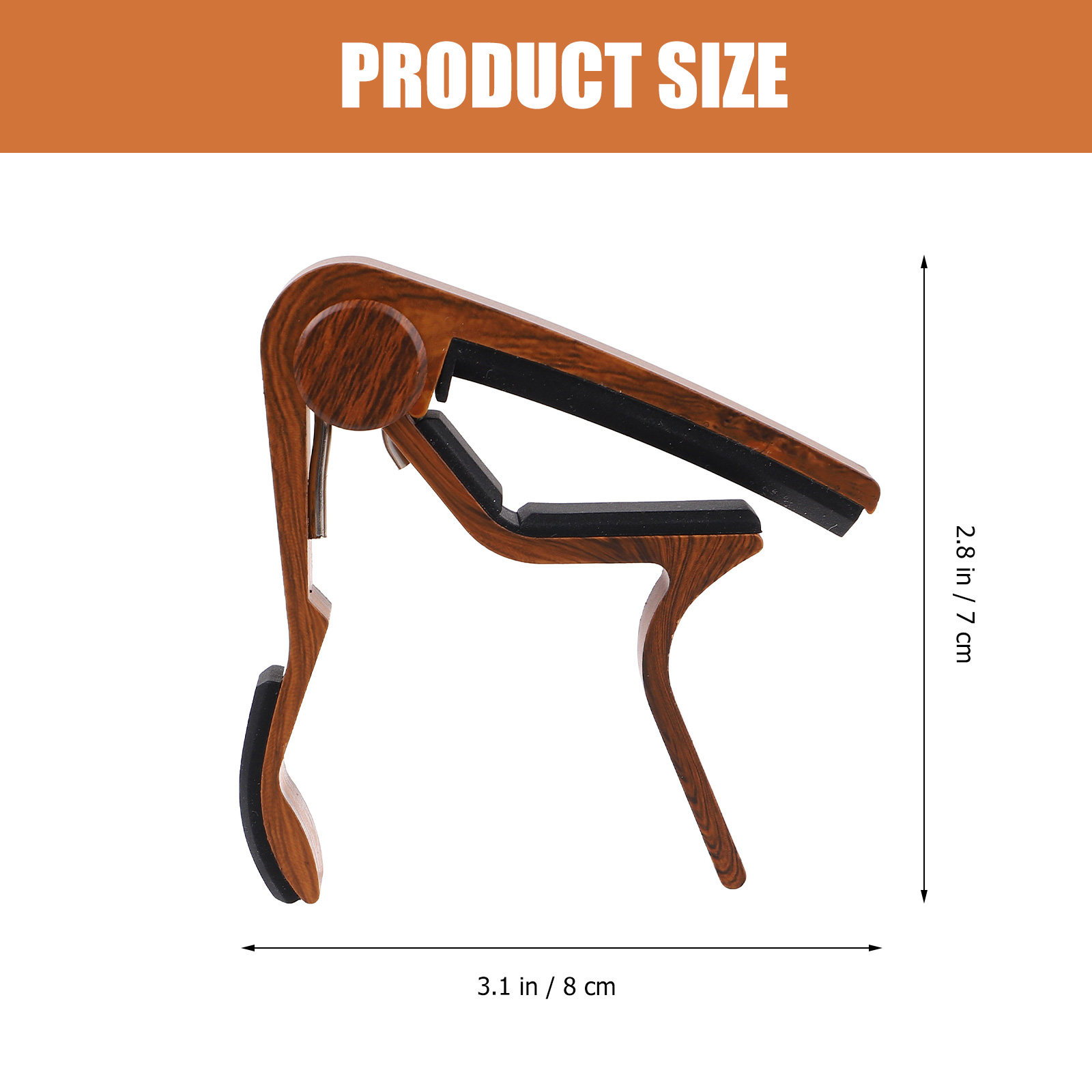 Capo de Guitarra em Liga de Zi - Guitar Capo Clip avaliação e preço