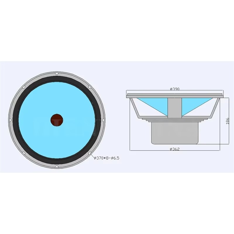 Alto-falante Woofer LS-02 Lii  - Music Song Audio avaliação e preço