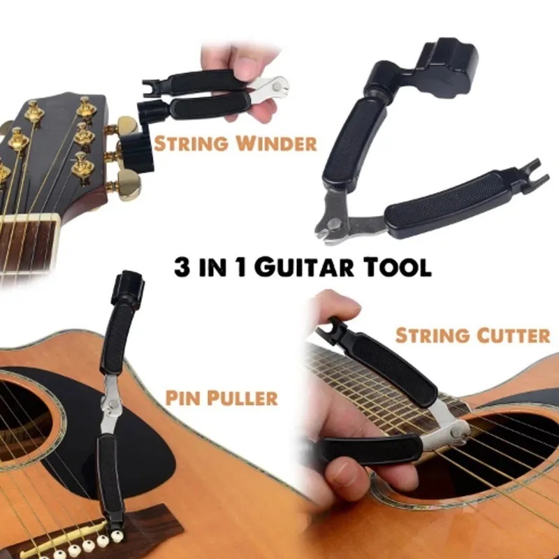 Cortador de Cordas 3 em 1 para - Guitar Slide Tube avaliação e preço