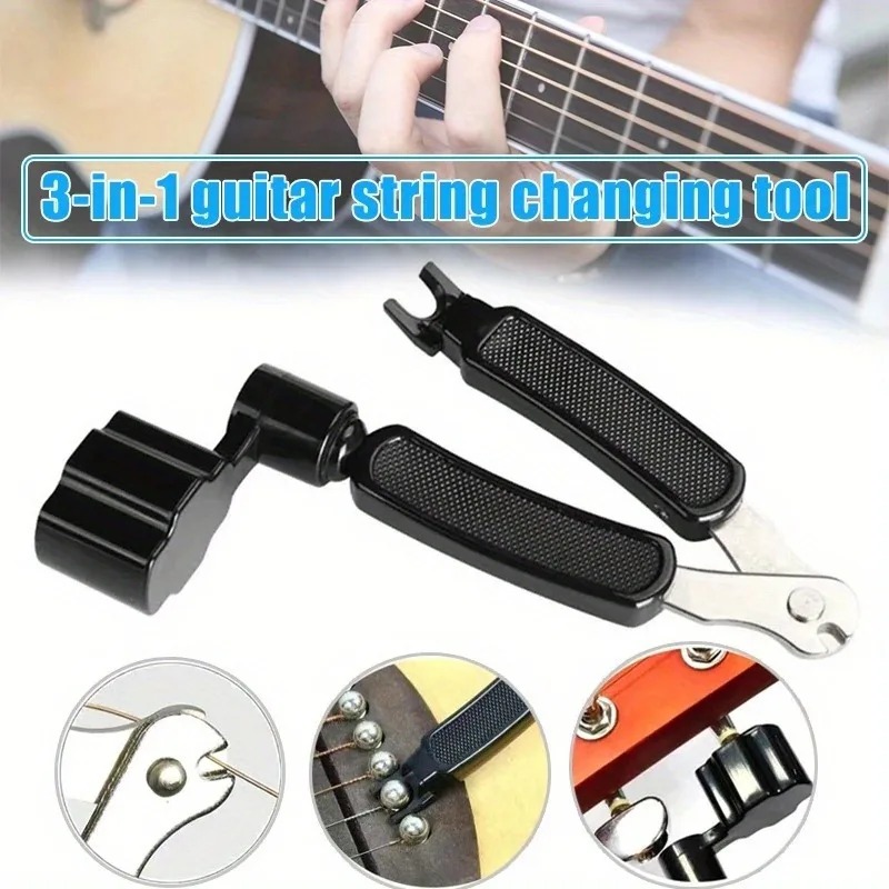 Cortador de Cordas 3 em 1 para - Guitar Slide Tube avaliação e preço