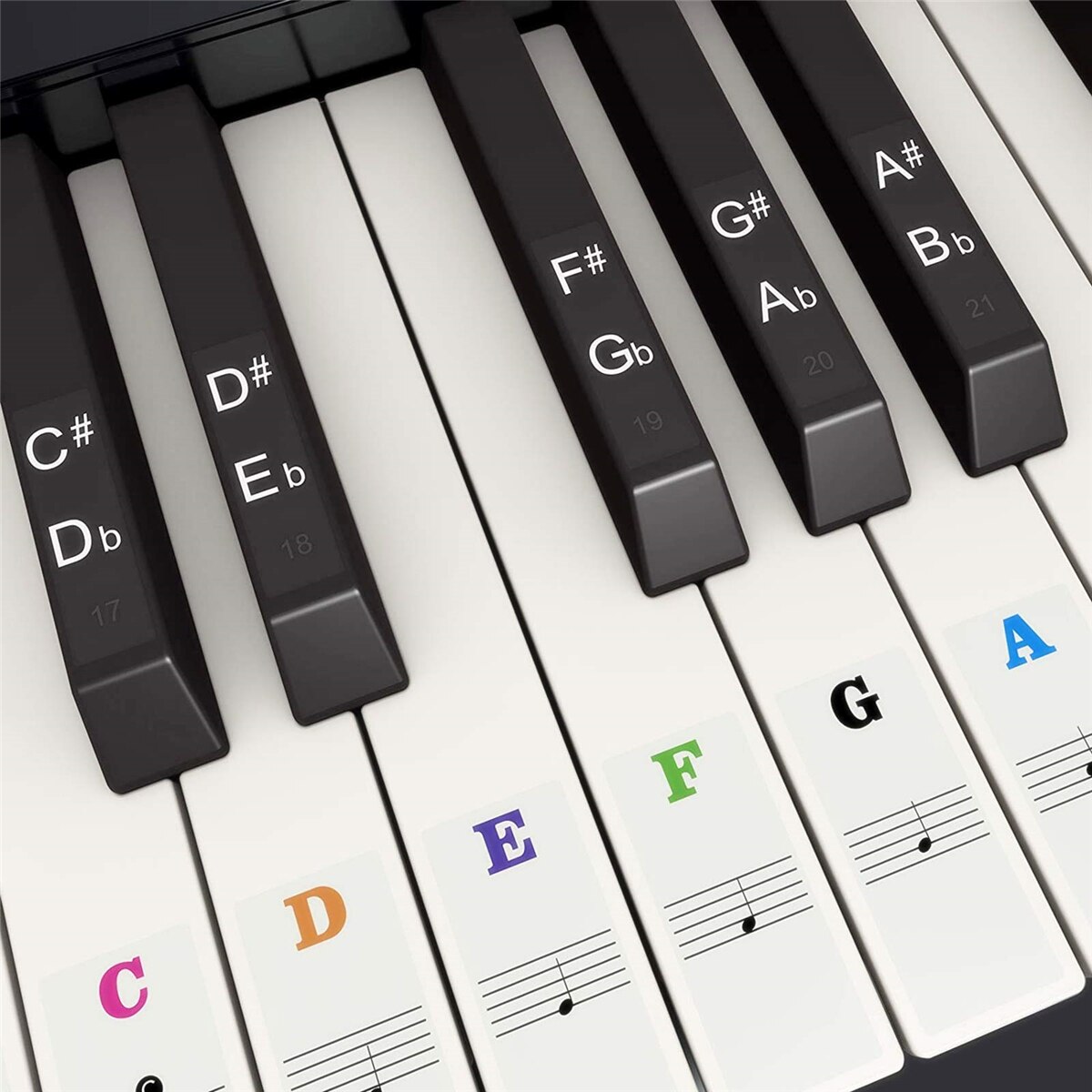 Adesivos para Teclado de Piano - Keyboard Piano 61 Key avaliação e preço