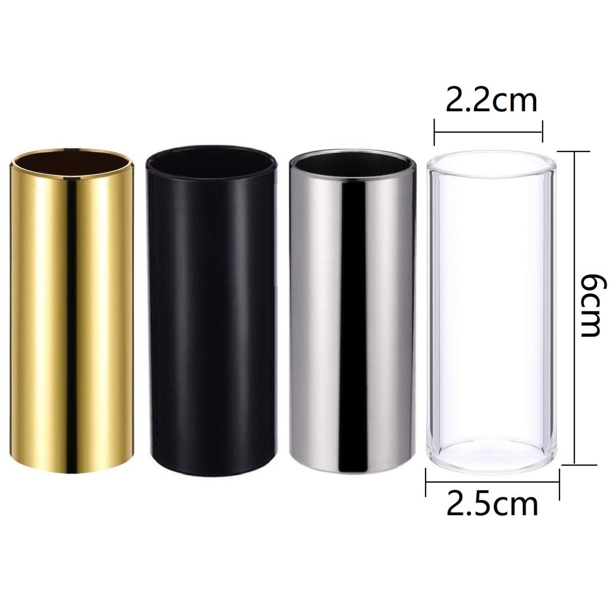 Miwayer Guitar Slider 60mm de  - Guitar Slide Tube avaliação e preço
