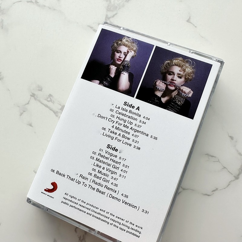 Cassete Pop Europeu-Americano  - Audio Music To Lyrics avaliação e preço